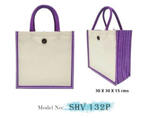 JUTE/CANVAS BAGS WITH PRINT