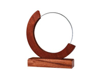 Round Moon Crystal Award - view 3