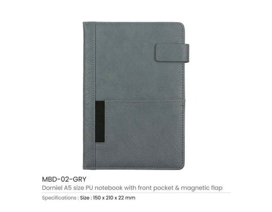 Dorniel PU Notebook Front Pocket