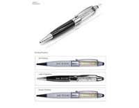 Push-Button Bamboo Pen