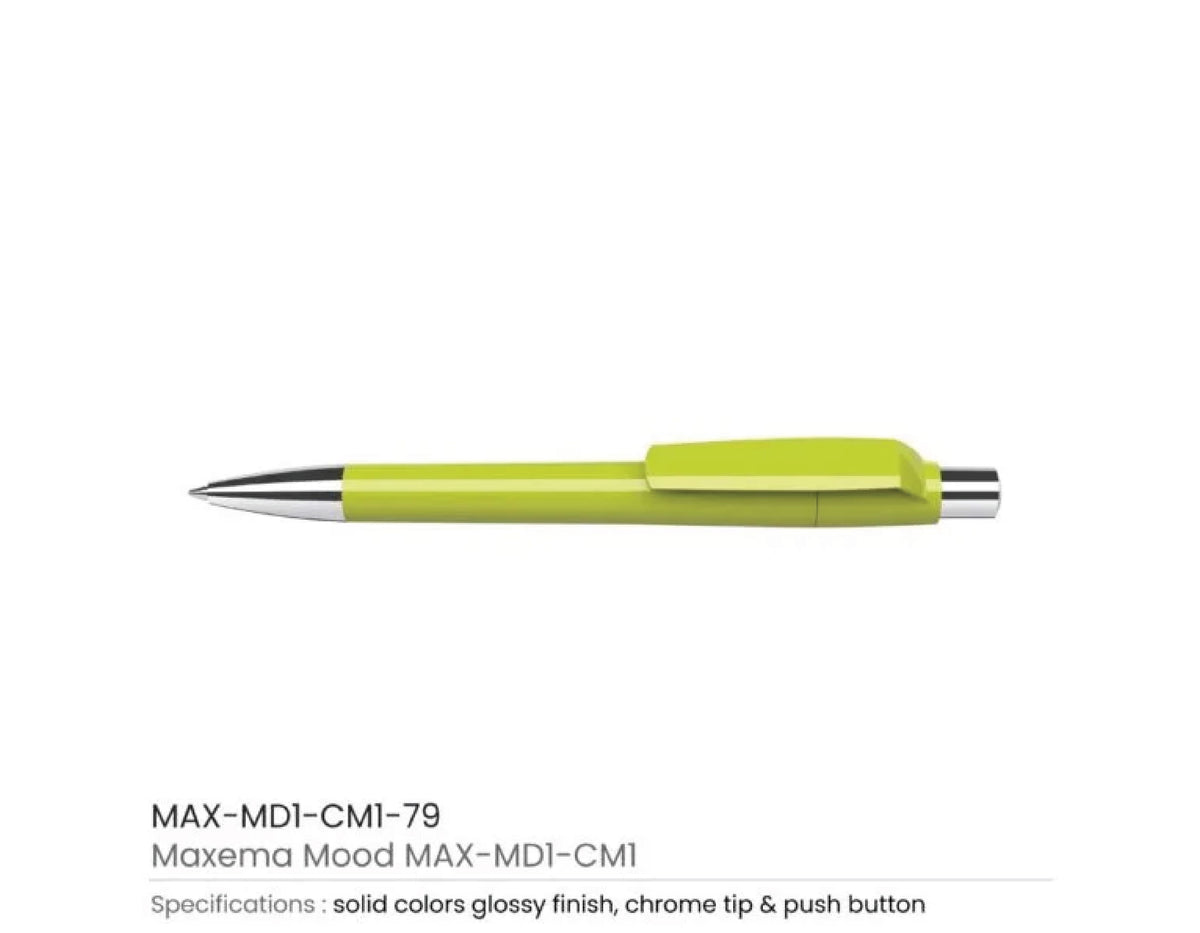 Push-Button Bamboo Pen