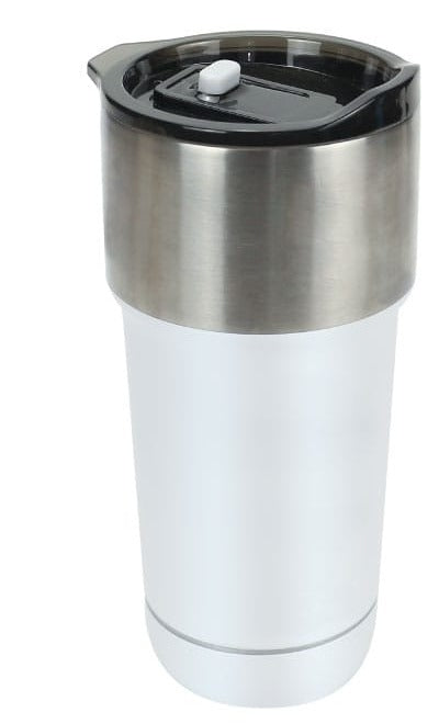 Double Wall SS Bottle - White