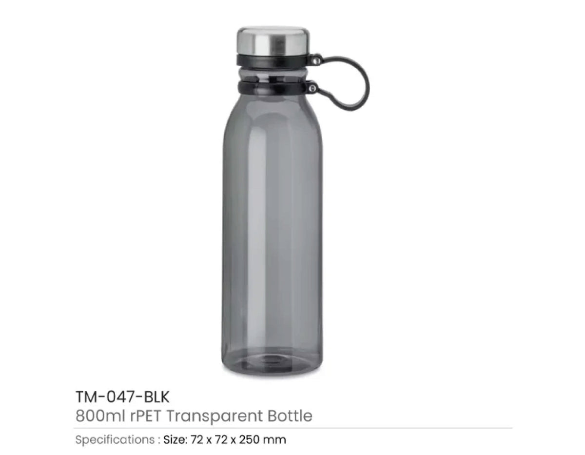 Recycled PET Bottle w/ SS Cap - view 4