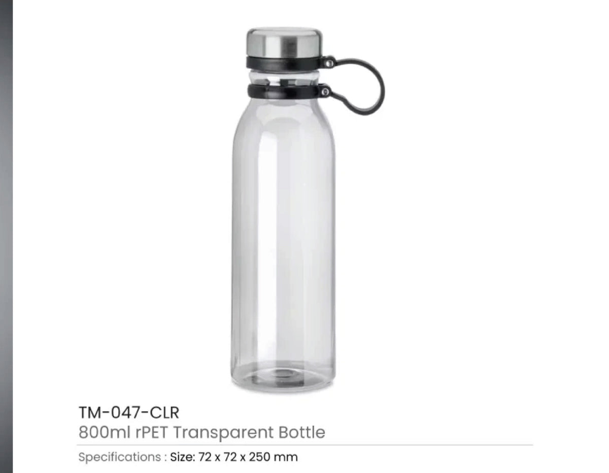 Recycled PET Bottle w/ SS Cap - view 8
