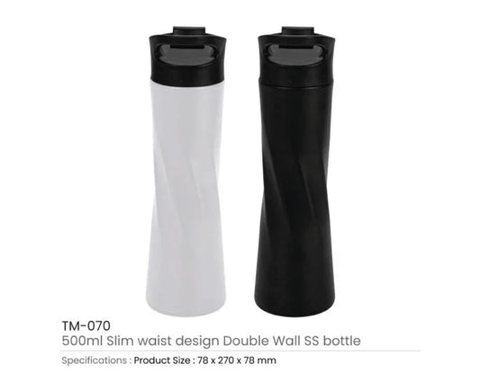 Double Wall Vacuum SS Bottle Slim