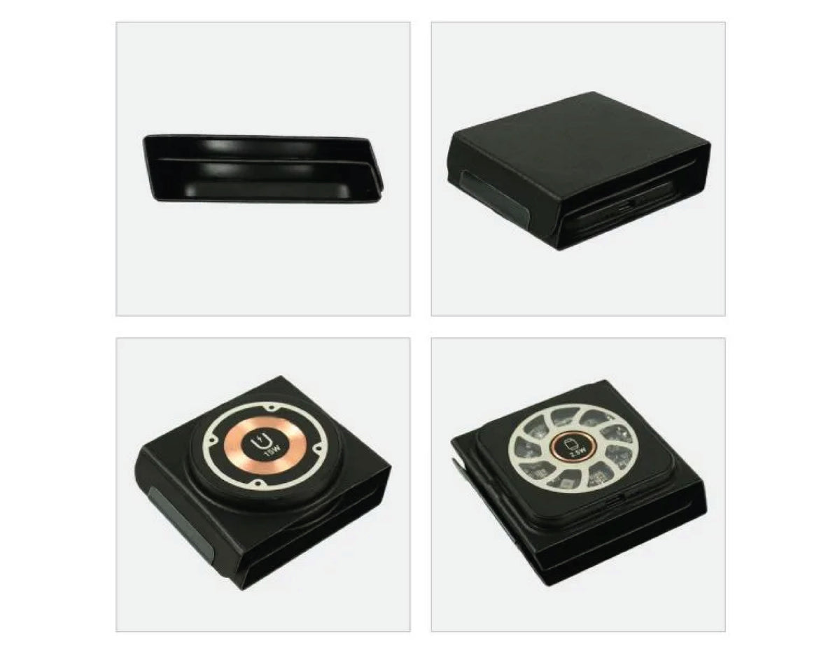 PU Leather Portable Wireless Charger - view 3