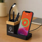 Bamboo Pen Holder with Wireless Charger
