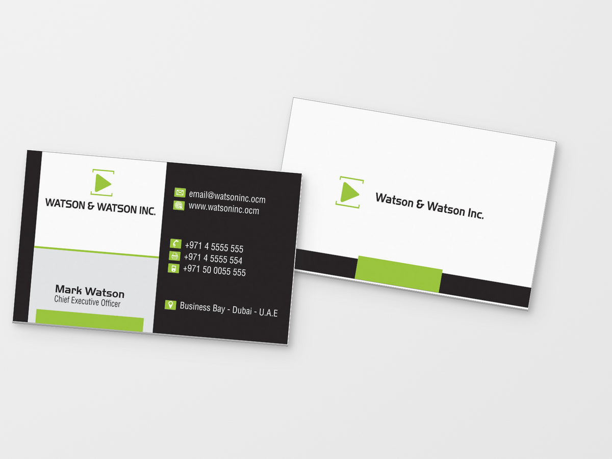 Business Card Design A04