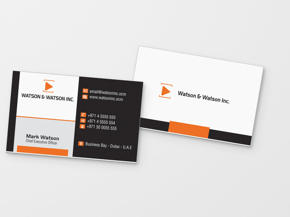 Business Card Design A04