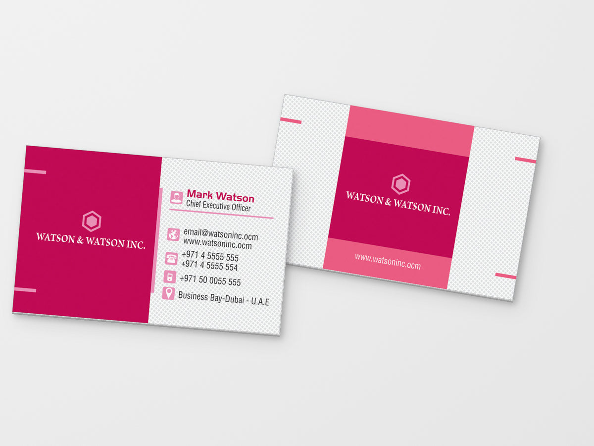 Business Card Design A26