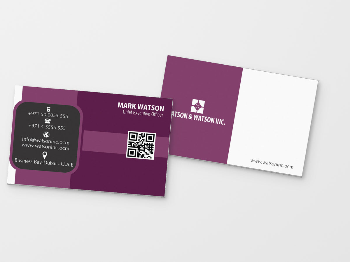 Business Card Design A40