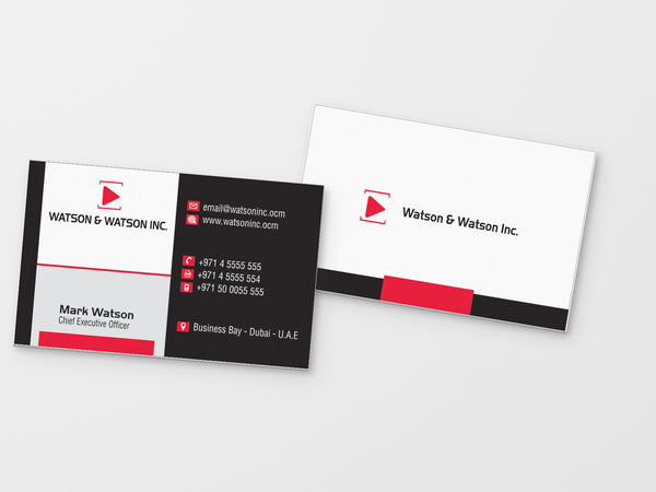 Business Card Design A04