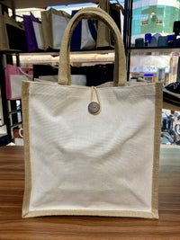 Jute/Canvas Bag 30x26x15