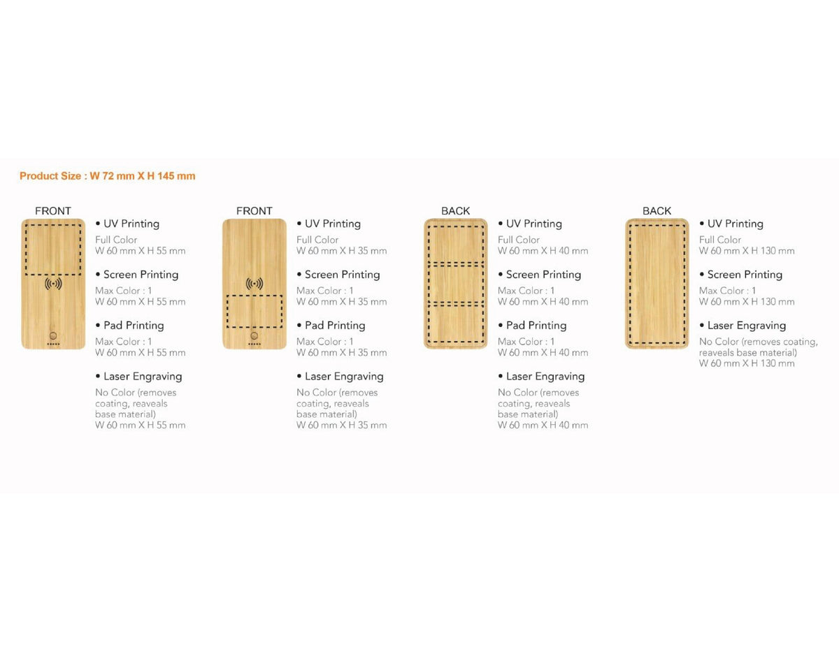 Snage Bamboo Power Bank - view 2