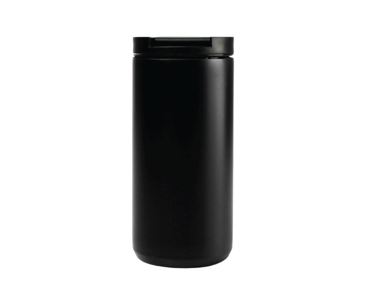 Phoberus Stainless Steel Tumbler with Silicon Lid, Black
