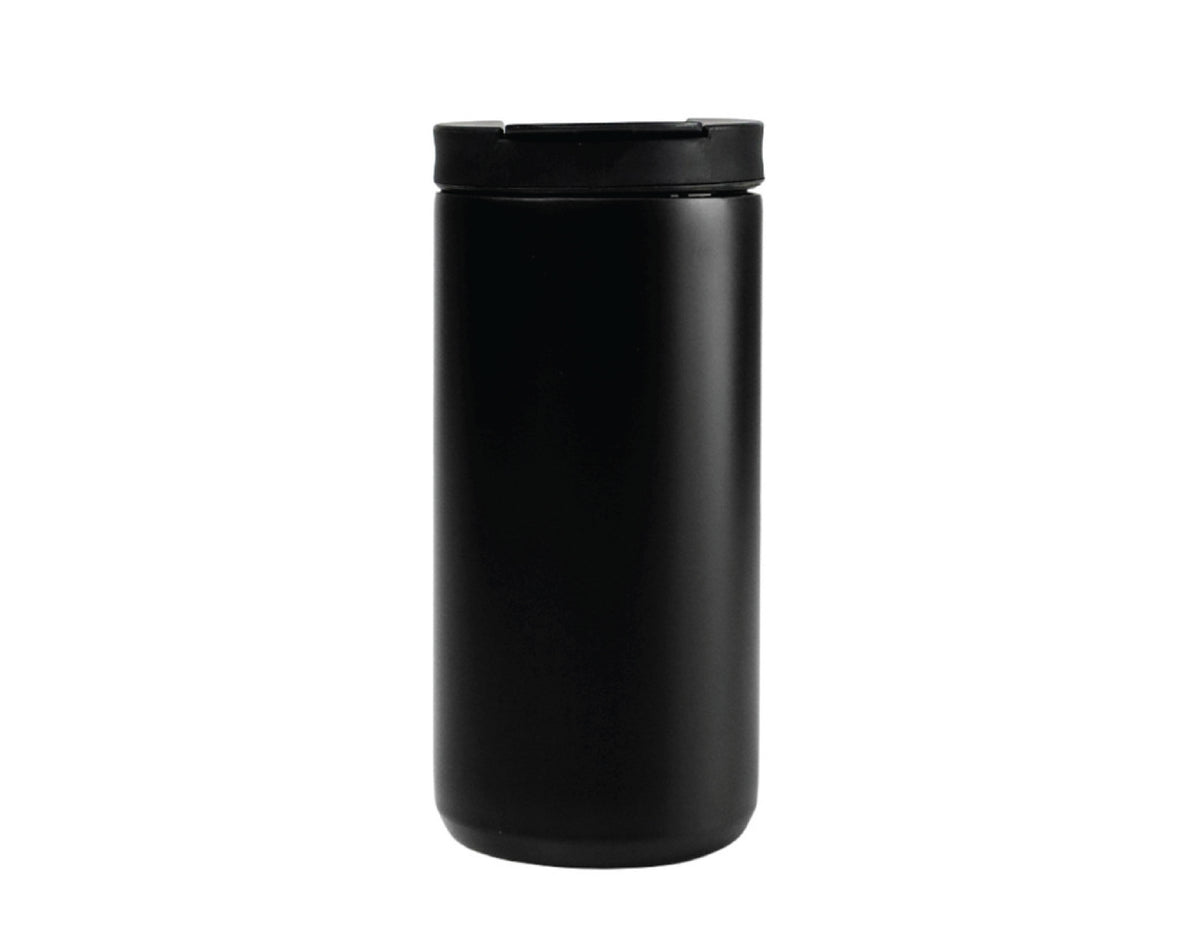 Phoberus Stainless Steel Tumbler with Silicon Lid, Black - view 7