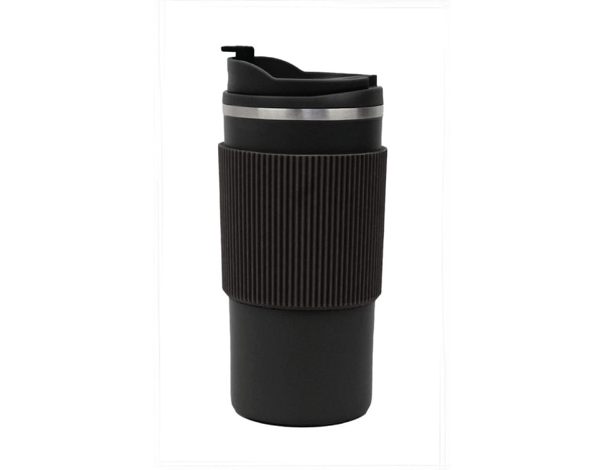 Teleios Tumbler with Silicon Grip, Black - view 4