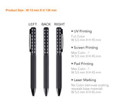 Bonnie Black Barrel Metal Pen - view 2