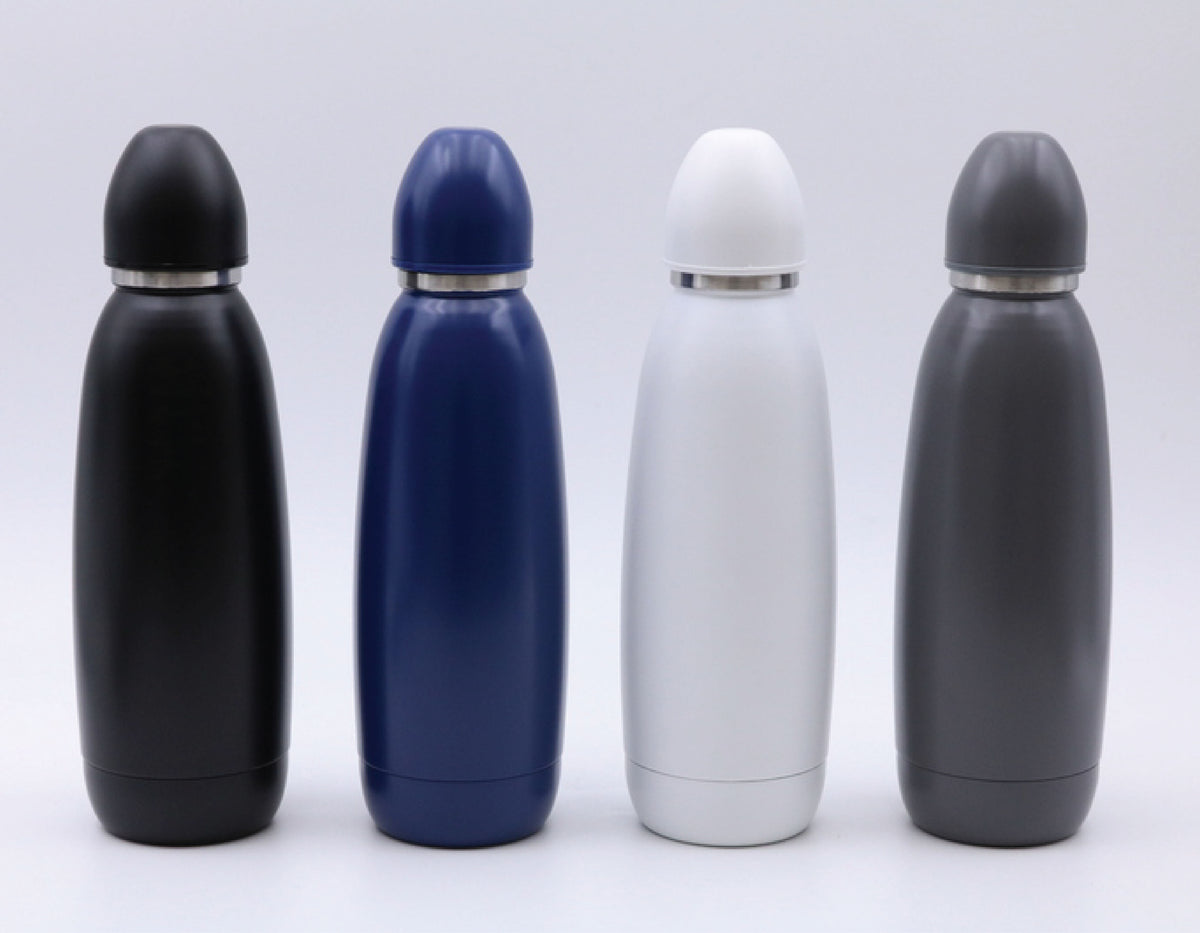 Cruet Bullet Bottle - Black - 500 ml