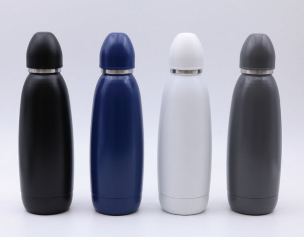 Cruet Bullet Bottle - Black - 500 ml
