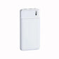 Burly Dual USB Power Bank, White
