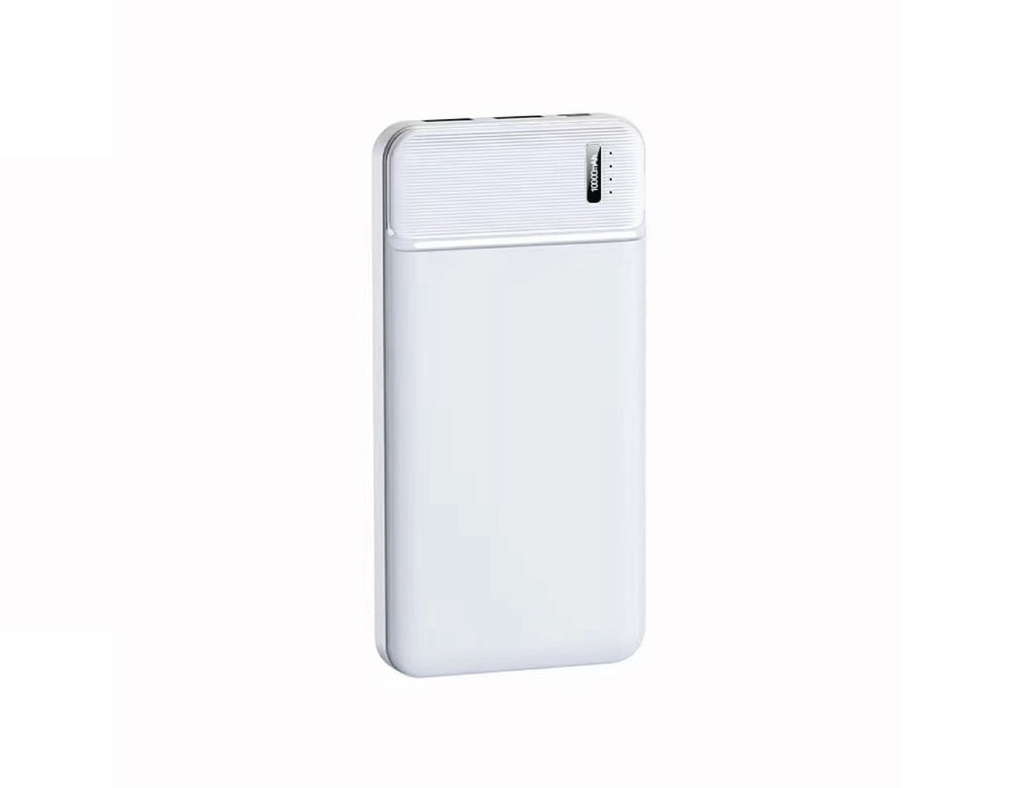 Burly Dual USB Power Bank, White