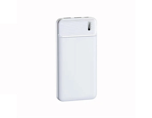 Burly Dual USB Power Bank, White