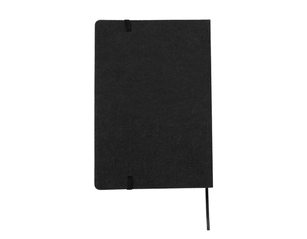 Gazette Felt Bamboo Notebook, Black - view 5