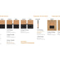 Almanac Cork Notebook & Pen Set, Grey