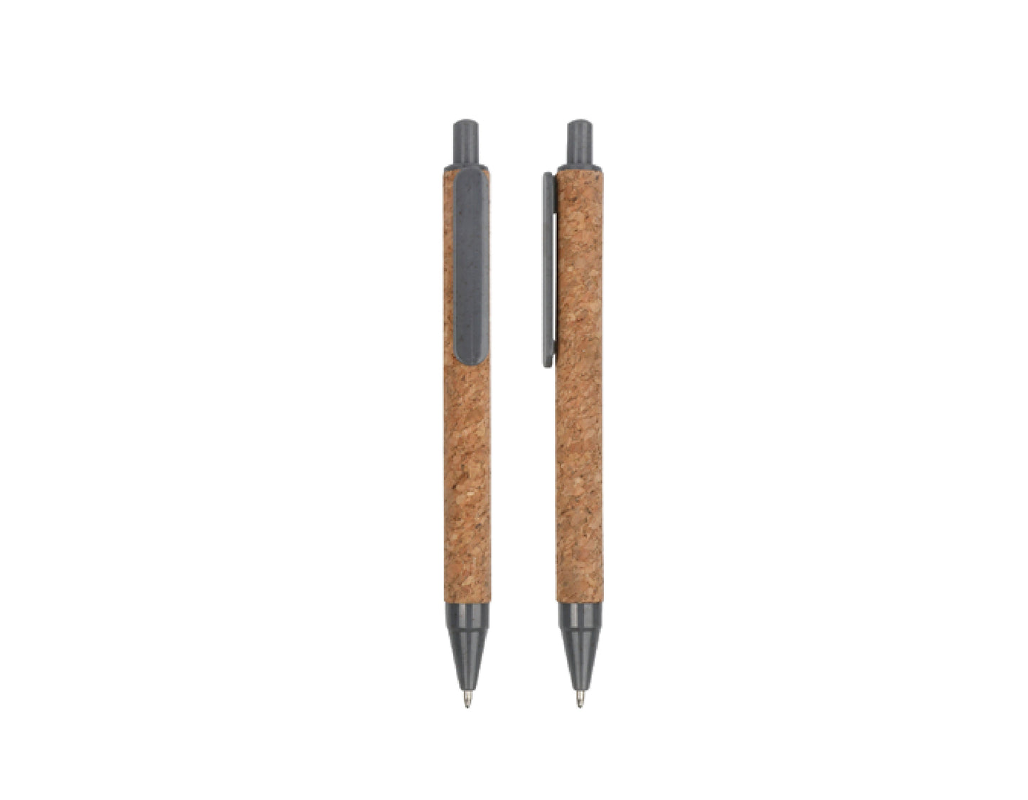 Almanac Cork Notebook & Pen Set, Grey