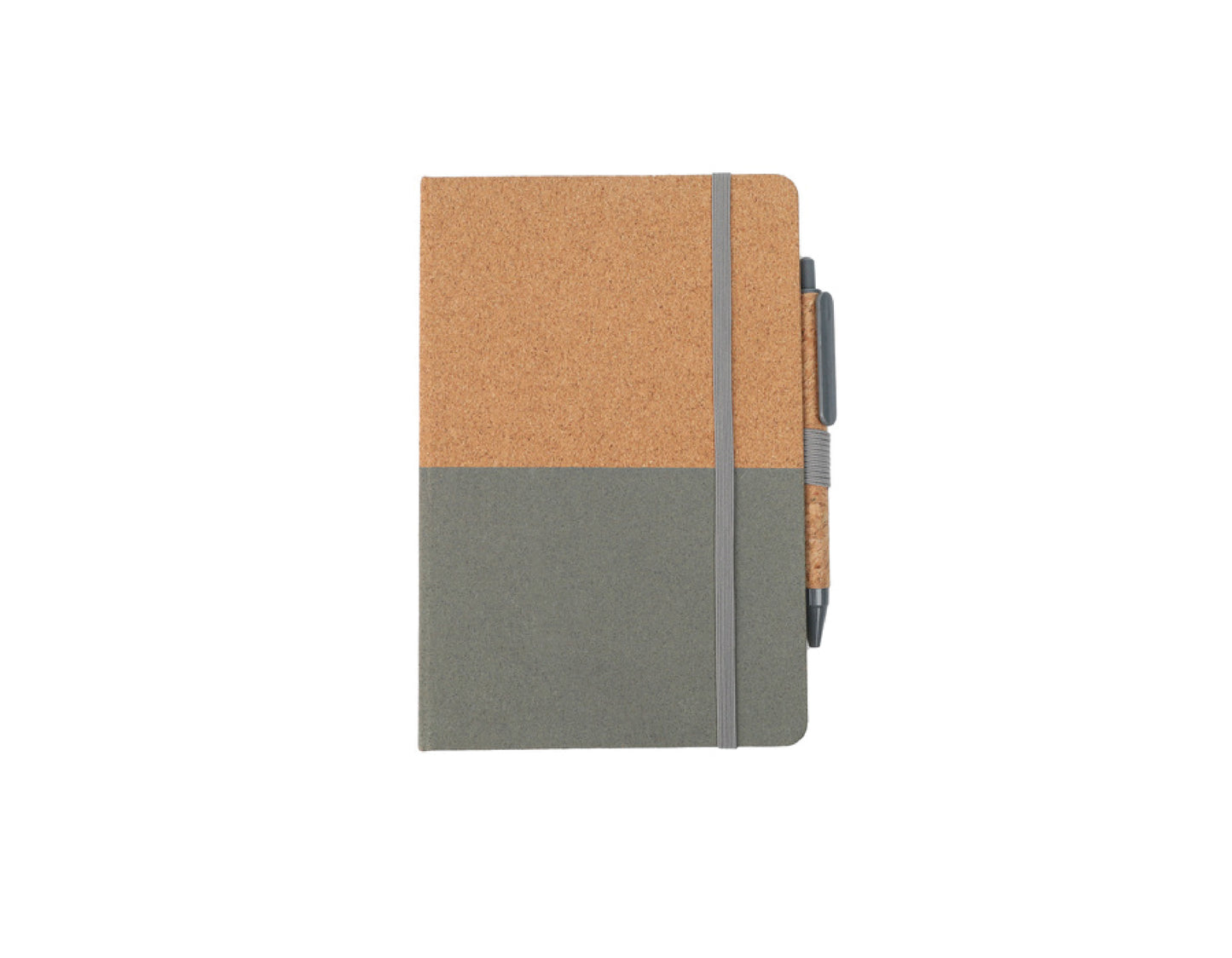 Almanac Cork Notebook & Pen Set, Grey