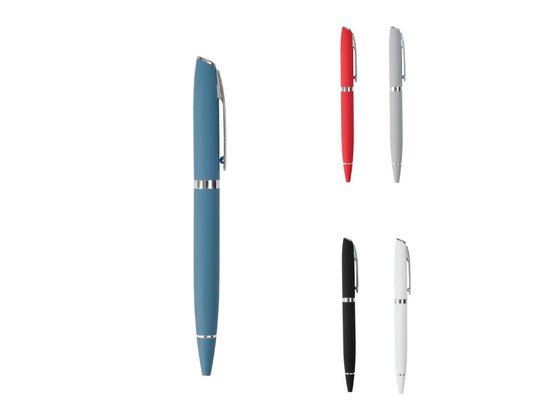 Tomes Metal Ball Pen, Grey