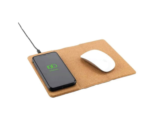 Cork Mousepad Wireless Charging