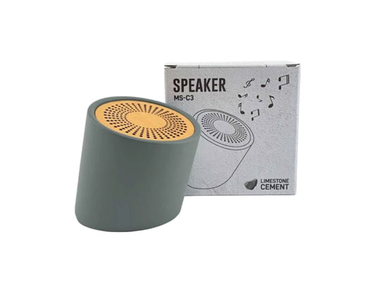 BT Speaker Bamboo & Limestone