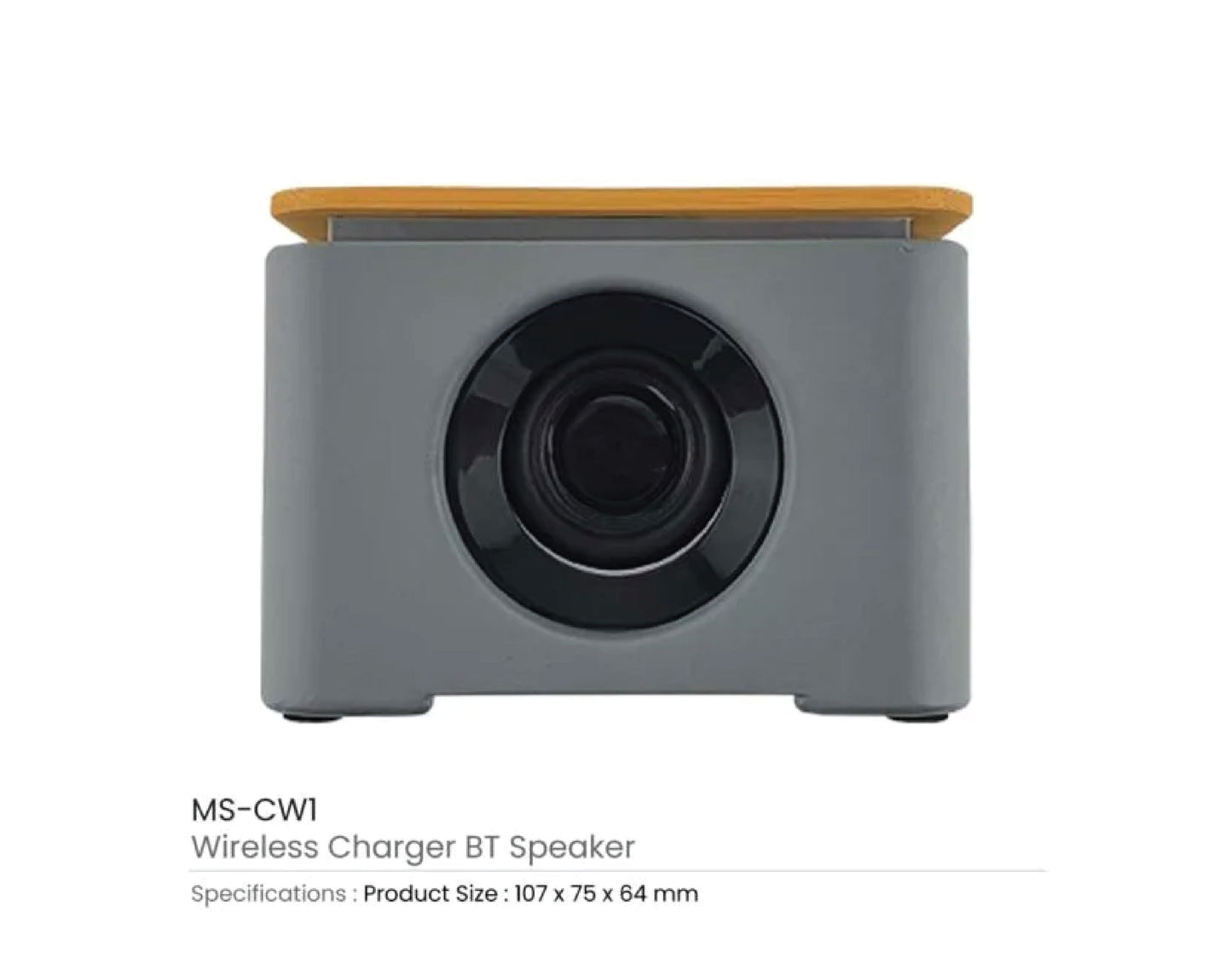 BT Speaker Bamboo & Limestone