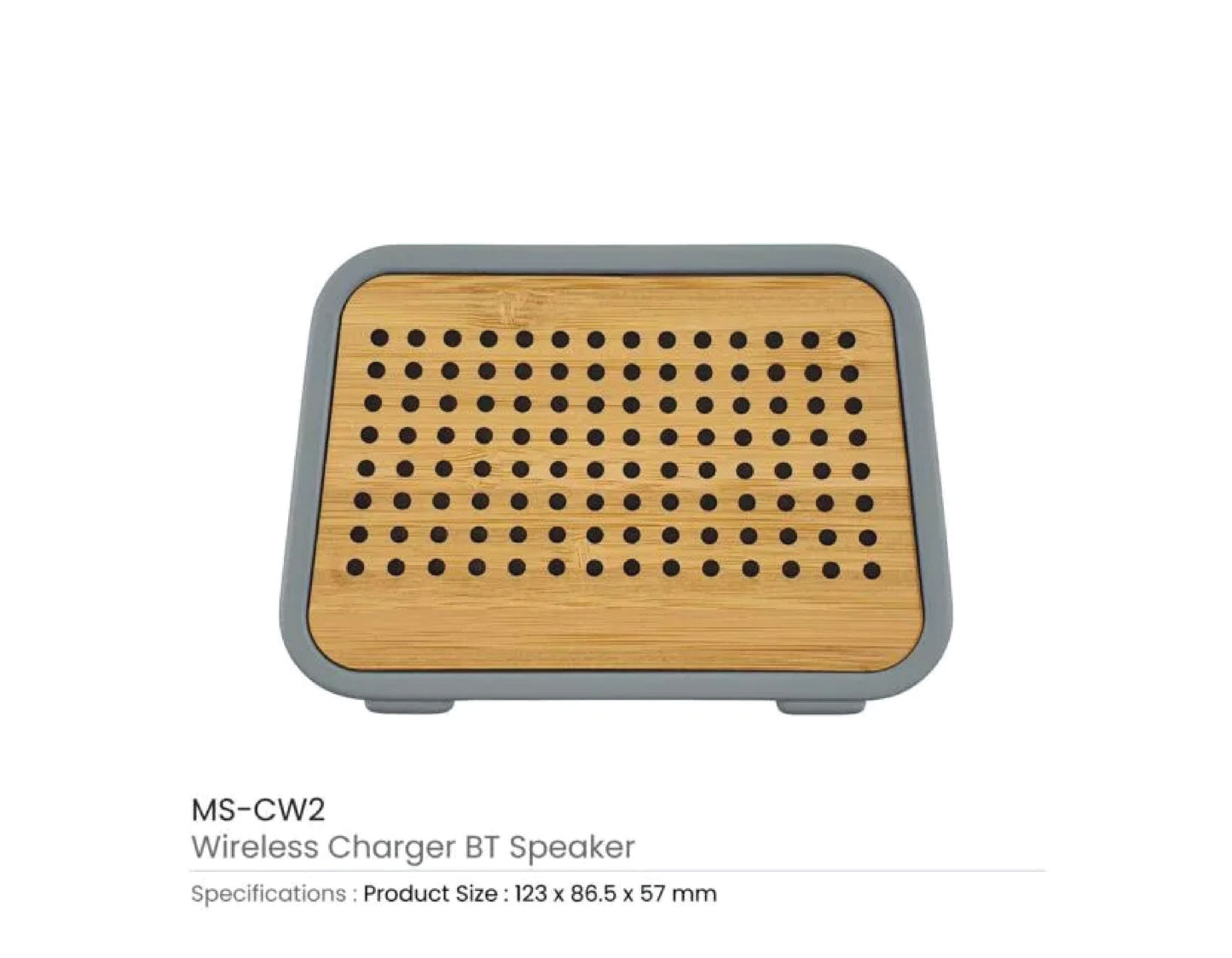 BT Speaker Bamboo & Limestone