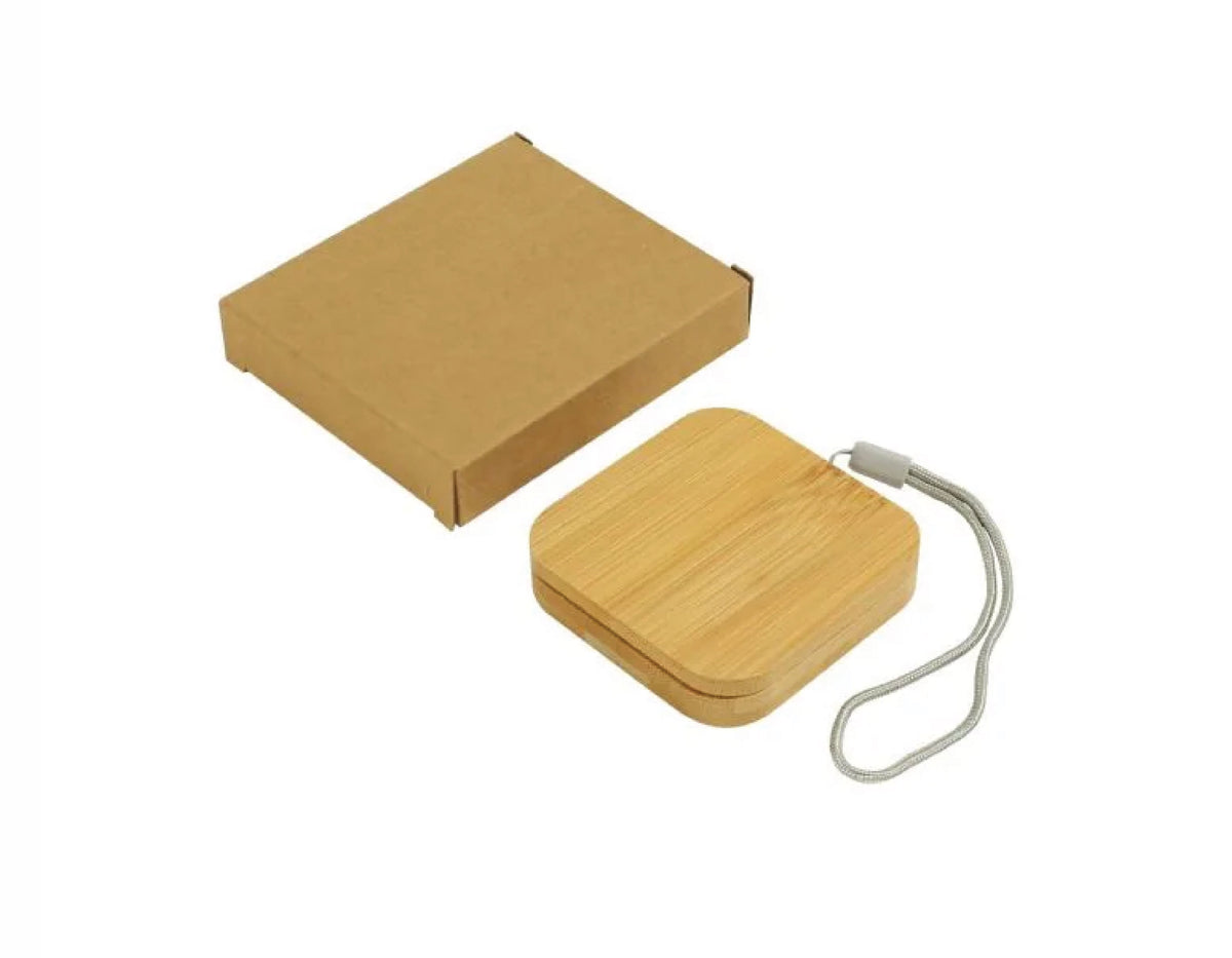 USB Multi Charging Cable Set Square Bamboo - view 2