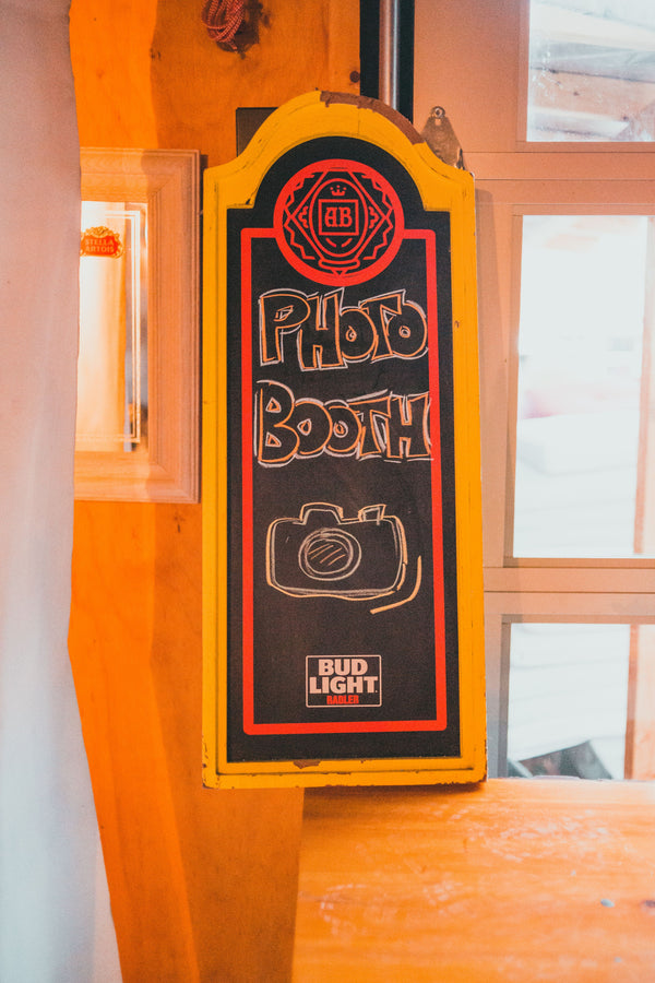 Photo booth frame