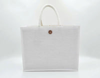 Juco White with Button - 30 X 30 X 15