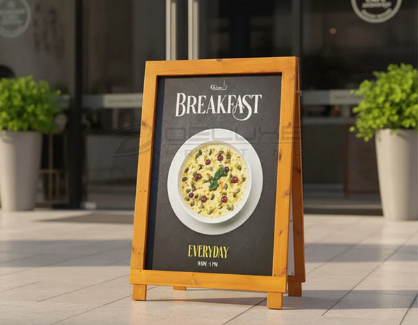 Foldable Standing Sign