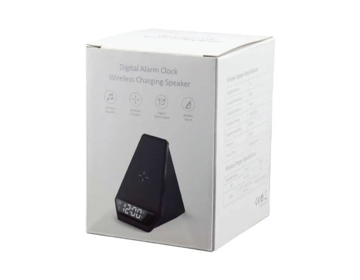 Multi-Function Wireless Charger BT Speaker Alarm Clock - view 4
