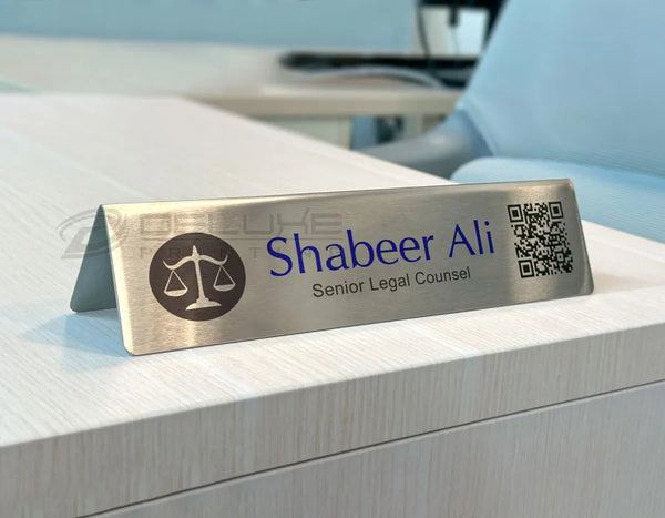 Desk Name Plate