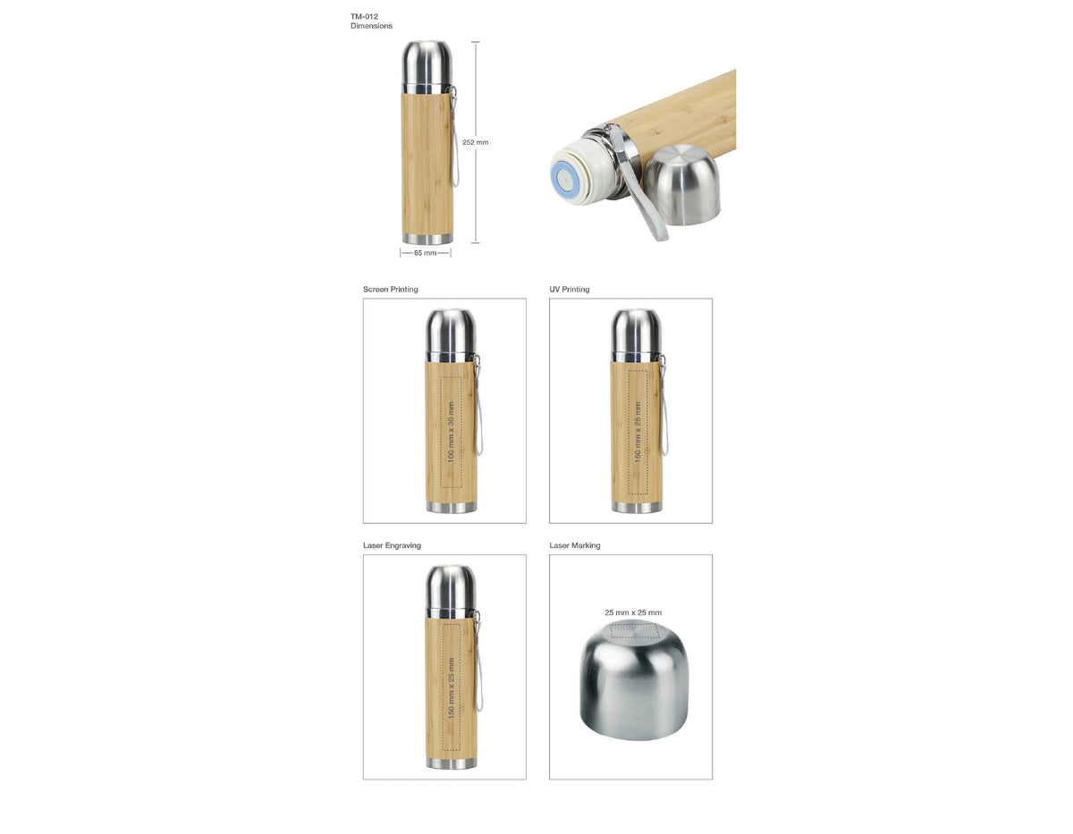 Double Wall SS Vacuum Flask Bottle - view 6