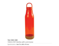 RPET Bottle w/ Cork Base - view 3