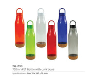 RPET Bottle w/ Cork Base - view 4