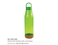 RPET Bottle w/ Cork Base - view 5