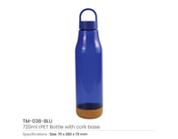 RPET Bottle w/ Cork Base - view 6