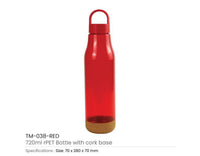 RPET Bottle w/ Cork Base - view 9