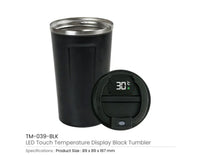 Flip-top SS Tumbler LED Temp Display - view 5